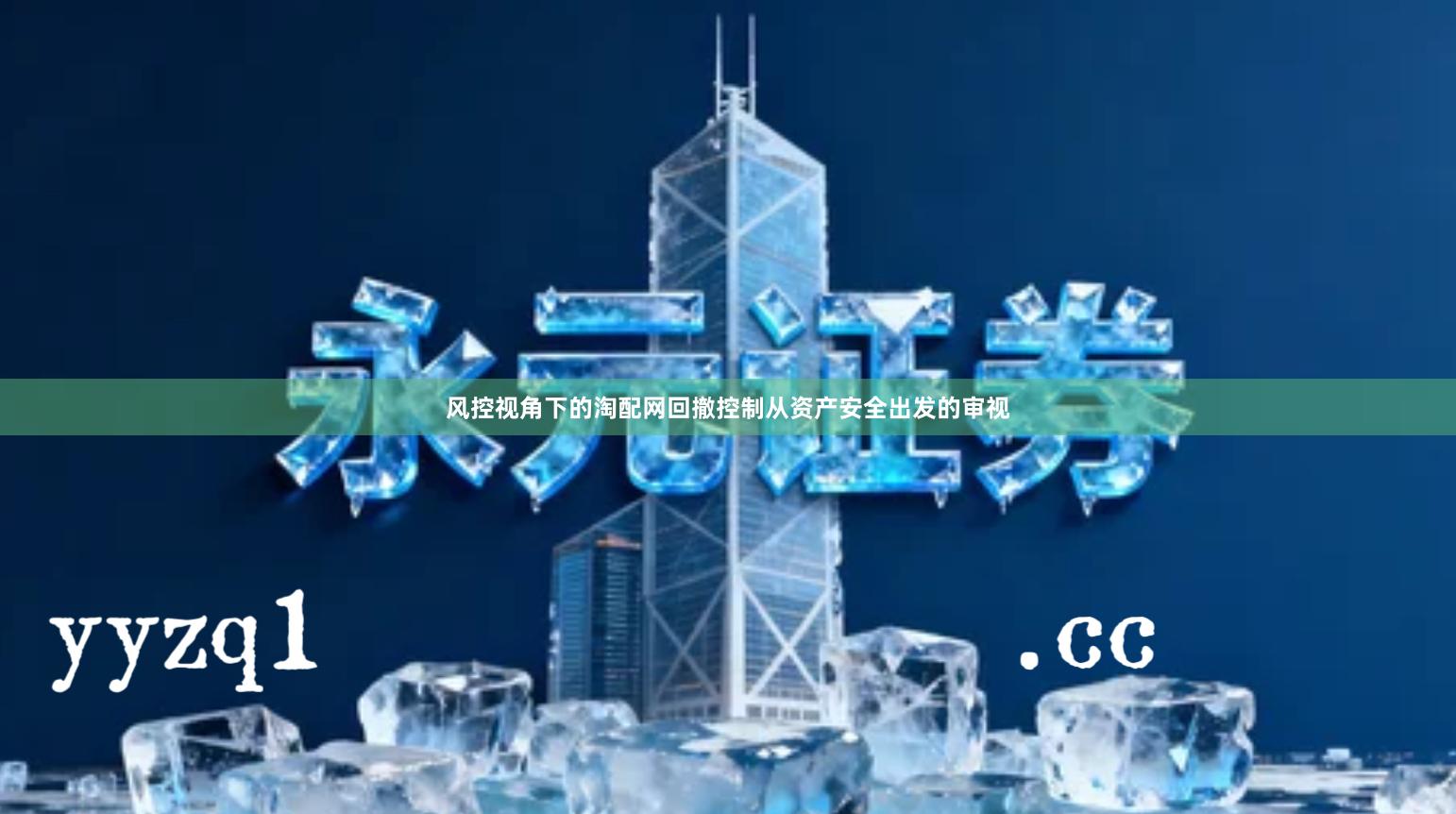 风控视角下的淘配网回撤控制从资产安全出发的审视